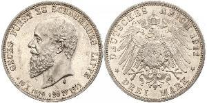3 Mark 德意志帝國 (1871 - 1918) 銀 