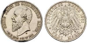 3 Mark 德意志帝國 (1871 - 1918) 銀 
