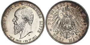 3 Mark 德意志帝國 (1871 - 1918) 銀 
