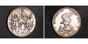 3 Mark 普魯士王國 (1701 - 1918) 銀 