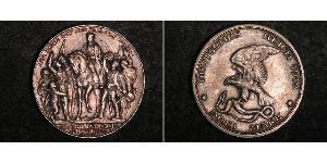 3 Mark 普魯士王國 (1701 - 1918) 銀 