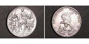 3 Mark 普魯士王國 (1701 - 1918) 銀 