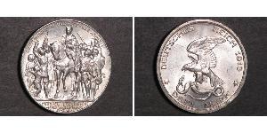 3 Mark 普魯士王國 (1701 - 1918) 銀 