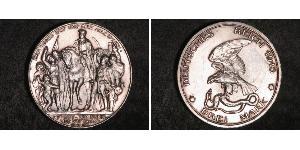 3 Mark 普魯士王國 (1701 - 1918) 銀 