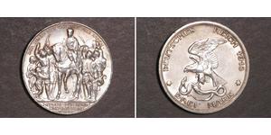 3 Mark 普魯士王國 (1701 - 1918) 銀 