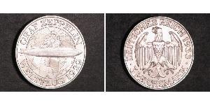 3 Mark 魏瑪共和國 (1919 - 1933) 銀 