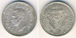 3 Penny Sudafrica Argento 