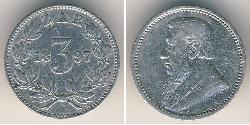 3 Penny Sudáfrica Plata 