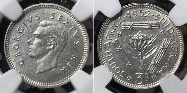 3 Penny Sudáfrica Plata 