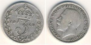 3 Penny United Kingdom Silver 