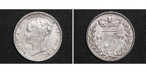 3 Penny United Kingdom of Great Britain and Ireland (1801-1922) Silver Victoria (1819 - 1901)