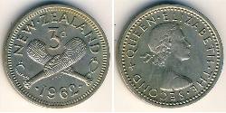 3 Penny 新西兰 镍/銅 