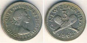 3 Penny 新西兰 銅/镍 