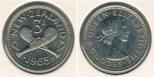 3 Penny 新西兰 銅/镍 