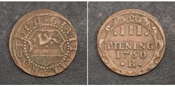 3 Pfennig Alemania Cobre 