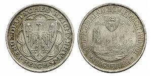 3 Reichsmark République de Weimar (1918-1933) Argent 