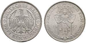 3 Reichsmark Weimar Republic (1918-1933) Silver 