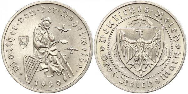 3 Reichsmark Weimar Republic (1918-1933) Silver 