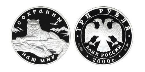 3 Rublo Federazione russa (1991 - ) Argento 
