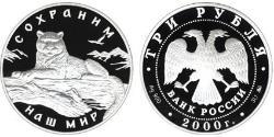 3 Rublo Rusia (1991 - ) Plata 