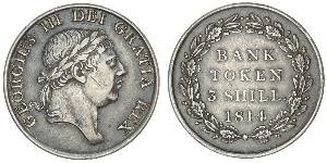 3 Shilling Royaume-Uni Argent George III (1738-1820)