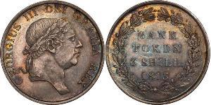 3 Shilling Royaume-Uni Argent George III (1738-1820)