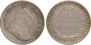 3 Shilling Royaume-Uni de Grande-Bretagne et d