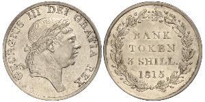 3 Shilling Regno Unito  Argento Giorgio III (1738-1820)