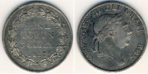 3 Shilling Regno Unito  Argento Giorgio III (1738-1820)