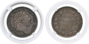 3 Shilling Regno Unito  Argento Giorgio III (1738-1820)