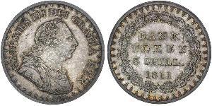 3 Shilling Regno Unito di Gran Bretagna e Irlanda (1801-1922) Argento Giorgio III (1738-1820)