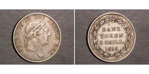 3 Shilling Reino Unido Plata Jorge III (1738-1820)