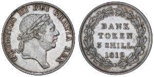 3 Shilling Reino Unido Plata Jorge III (1738-1820)