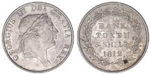 3 Shilling Vereinigtes Königreich von Großbritannien und Irland (1801-1922) Silber Georg III (1738-1820)
