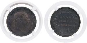 3 Shilling 英国 銀 喬治三世 (1738-1820)