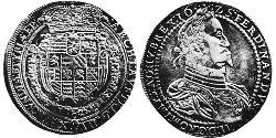 3 Thaler Sacro Imperio Romano (962-1806) Plata 