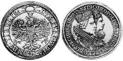 3 Thaler Sacro Imperio Romano (962-1806) Plata 
