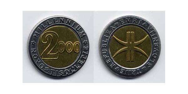 3 Євро Словенія Біметал 