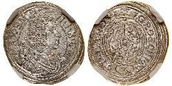 3 Крейцер Бавария (курфюршество) (1623 - 1806) Серебро Максимилиан II (курфюрст Баварии)