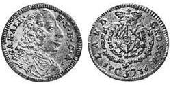 3 Крейцер Баварія (курфюрство) (1623 - 1806) Срібло 