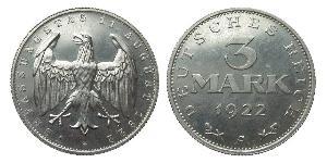 3 Марка Веймарская республика (1918-1933) Алюминий 