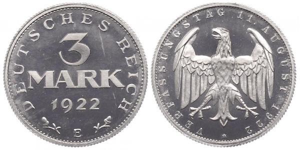 3 Марка Веймарська республіка (1918-1933) Алюміній 