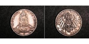 3 Марка Германия Серебро 