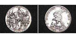 3 Марка Пруссия (королевство) (1701-1918) Серебро 