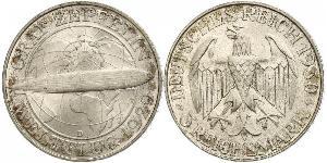 3 Марка Веймарська республіка (1918-1933) Срібло 