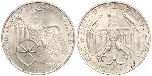 3 Марка Веймарська республіка (1918-1933) Срібло 