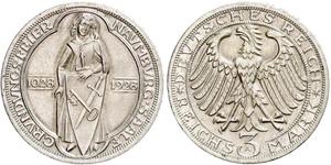 3 Марка Веймарська республіка (1918-1933) Срібло 