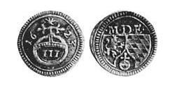 3 Пфеніг Баварія (курфюрство) (1623 - 1806) Срібло 