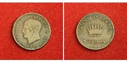 3 Centesimo Königreich Italien (1805–1814) Kupfer Napoleon Bonaparte(1769 - 1821)