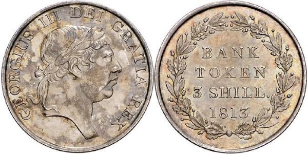 3 Шилінг Велика Британія  Срібло Георг III (1738-1820)